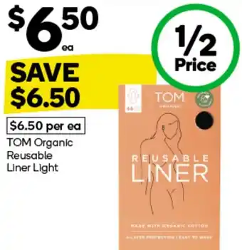 Woolworths Reusable liner light offer