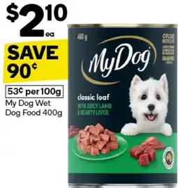 Woolworths My dog wet dog food offer