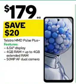 Woolworths Telstra HMD Pulse Plus offer