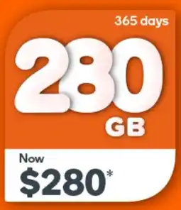 Woolworths Everyday mobile from Woolworths 250 GB offer