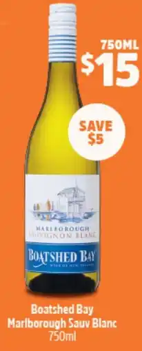 Woolworths Boatshed bay marlborough sauv blanc offer