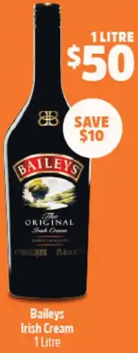 Woolworths Baileys irish cream offer