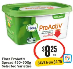 IGA Flora proactiv spread offer