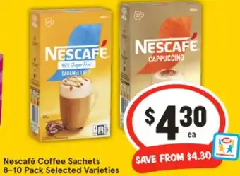 IGA Nescafé coffee sachets offer