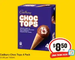 IGA Cadbury choc tops offer