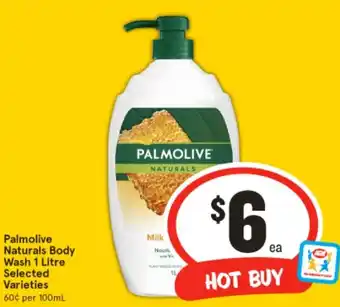 IGA Palmolive naturals body wash offer