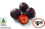 IGA Australian plums offer