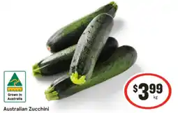 IGA Australian zucchini offer