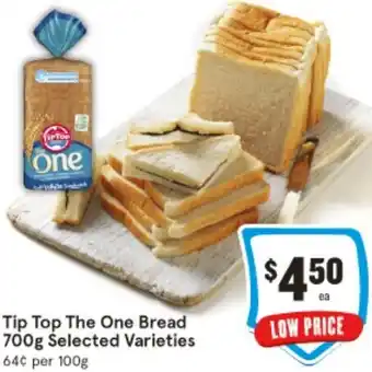 IGA Tip top the one bread offer