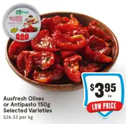 IGA Ausfresh olives or antipasto offer