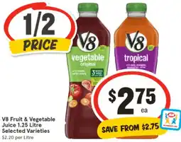 IGA V8 Fruit & Vegetable offer