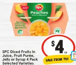 IGA Peaches diced in tasty juice offer