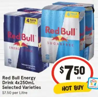 IGA Red Bull Energy Drink offer