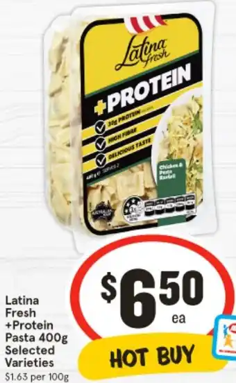 IGA Latina Fresh +Protein Pasta offer