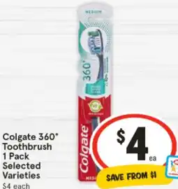 IGA Colgate 360° Toothbrush offer