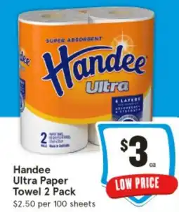 IGA Handee Ultra Paper Towel offer