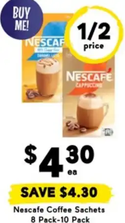 Drakes Nescafe Coffee Sachets offer