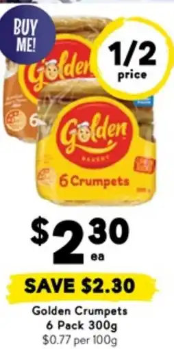 Drakes Golden Crumpets offer