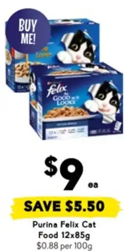 Drakes Purina Felix Cat Food offer