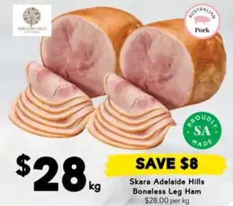 Drakes Skara Adelaide Hills Boneless Leg Ham offer