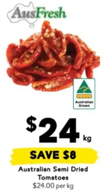 Drakes Australian Semi Dried Tomatoes offer