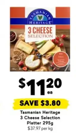 Drakes Tasmanian Heritage 3 Cheese offer