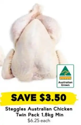 Drakes Steggles Australian Chicken Twin offer