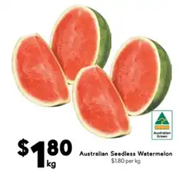 Drakes Australian Seedless Watermelon offer