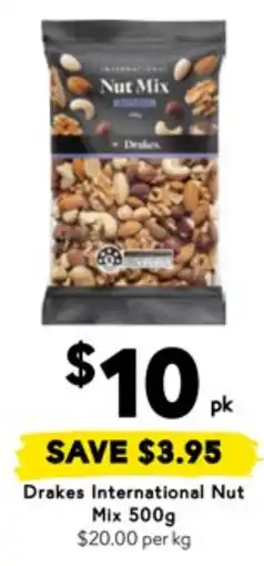 Drakes Drakes International Nut offer