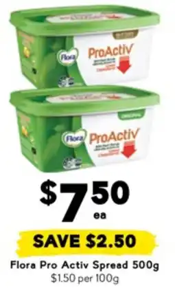 Drakes Flora Pro Activ Spread offer