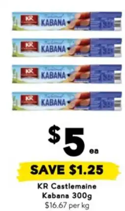 Drakes KR Castlemaine Kabana offer