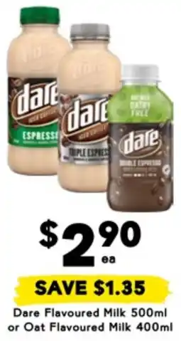 Drakes Dare Flavoured Milk Oat Flavoured Milk offer