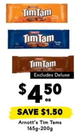 Drakes Arnott's Tim Tams offer