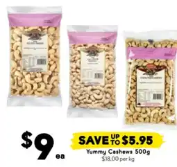 Drakes Yummy Cashews offer