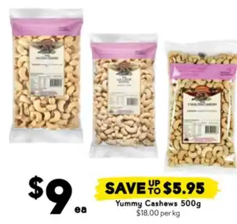 Drakes Yummy Cashews offer