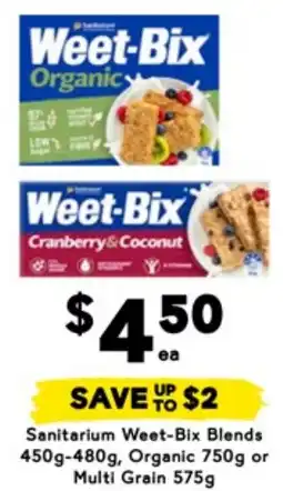 Drakes Sanitarium Weet-Bix Blends o offer