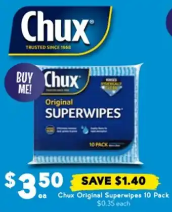 Drakes Chux Original Superwipes offer