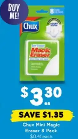 Drakes Chux Mini Magic Eraser offer