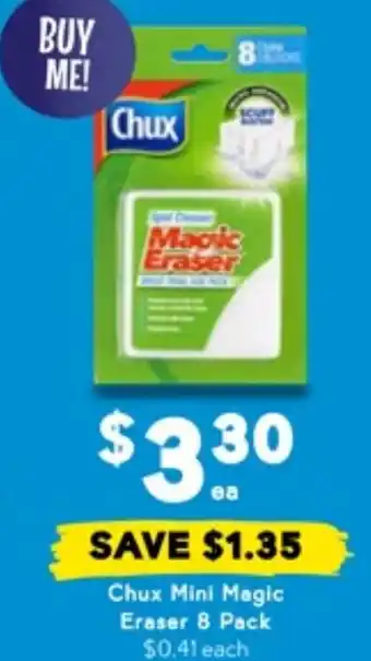 Drakes Chux Mini Magic Eraser offer