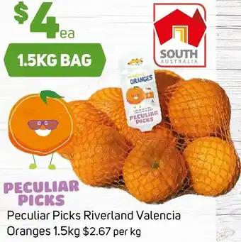 Foodland Peculiar Picks Riverland Valencia offer