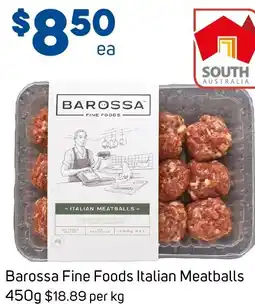 Foodland Barossa Fine Foods Italian Meatballs offer