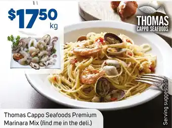 Foodland Thomas Cappo Seafoods Premium offer