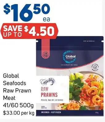 Foodland Global Seafoods Raw Prawn Meat offer