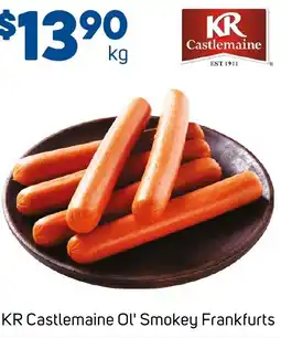 Foodland Ol Smokey Frankfurts offer