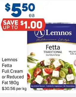 Foodland Lemnos Fetta Full Cream offer