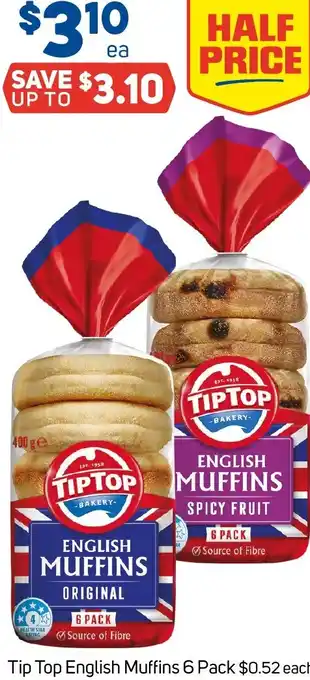 Foodland English Muffins offer