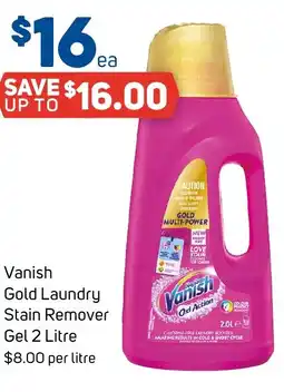 Foodland Vanish Gold Laundry Stain Remover offer