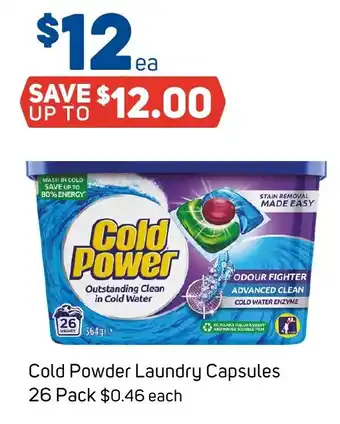 Foodland Cold Powder Laundry Capsules offer