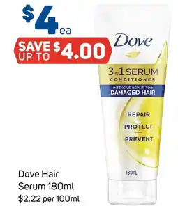 Foodland Dove Hair offer