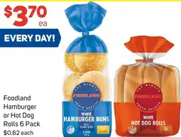 Foodland Foodland Hamburger or Hot Dog Rolls offer